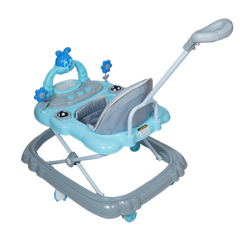 Sweety Musical Activity Walker With Parental Control Rod (9 Months to 1.5 Years) | COD Not Available | Blue