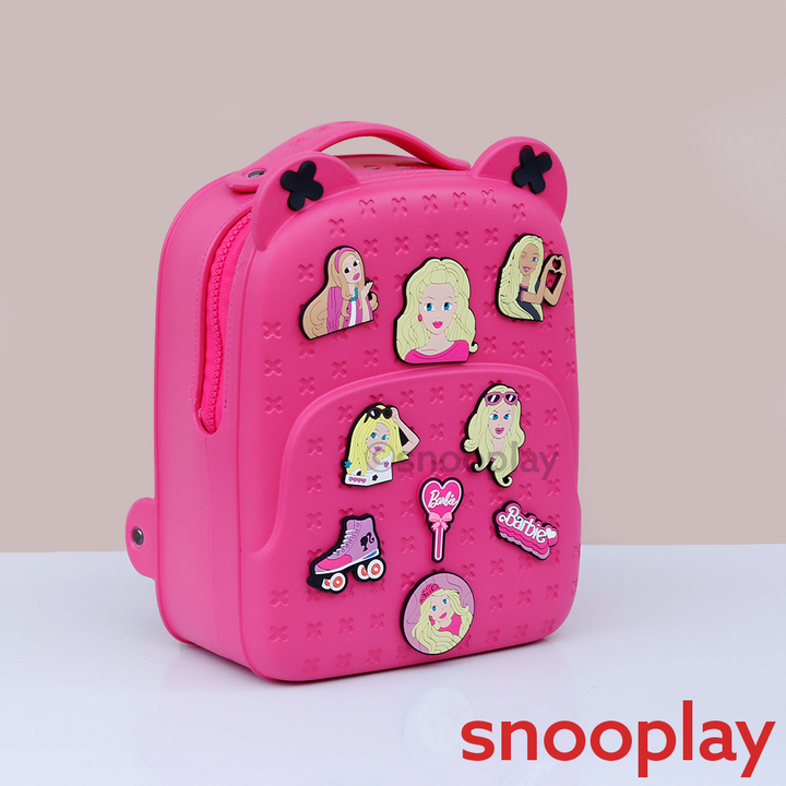 Red Cartoon Character Backpack with Charms (4-7 Years)