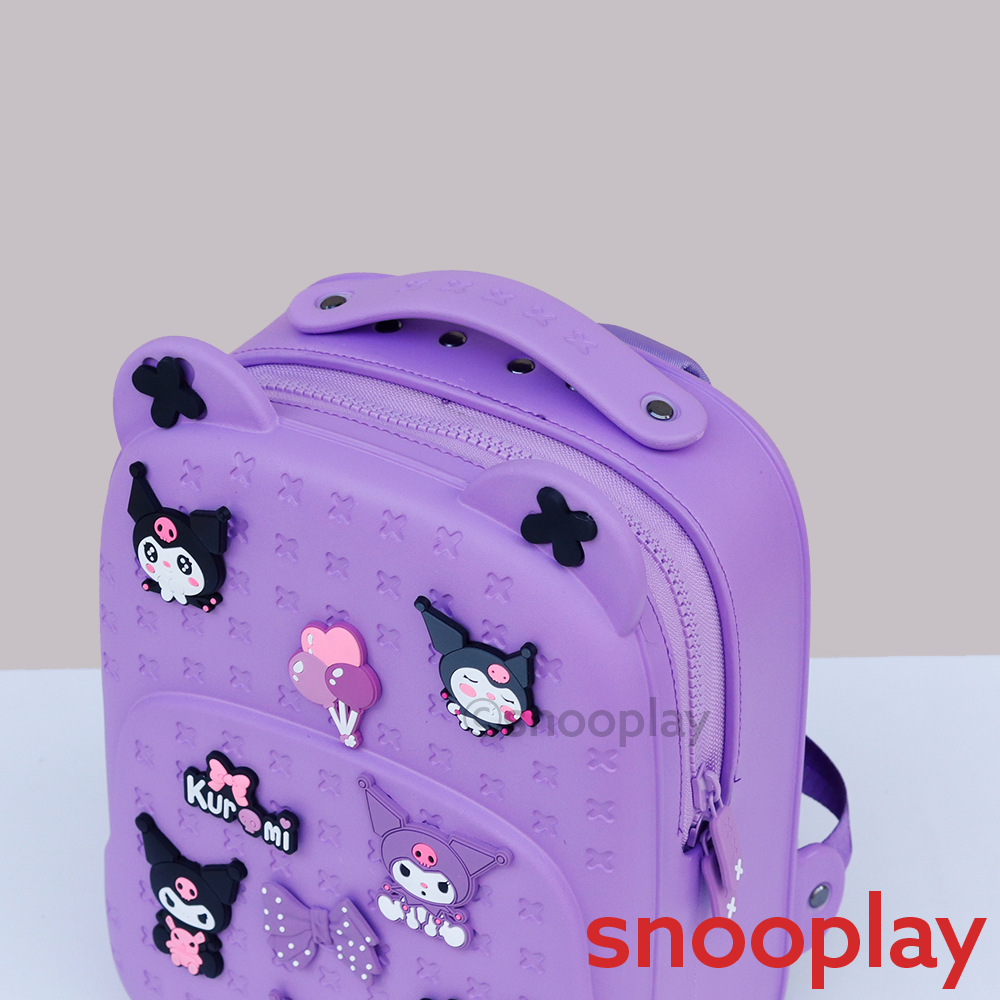 Red Cartoon Character Backpack with Charms (4-7 Years)