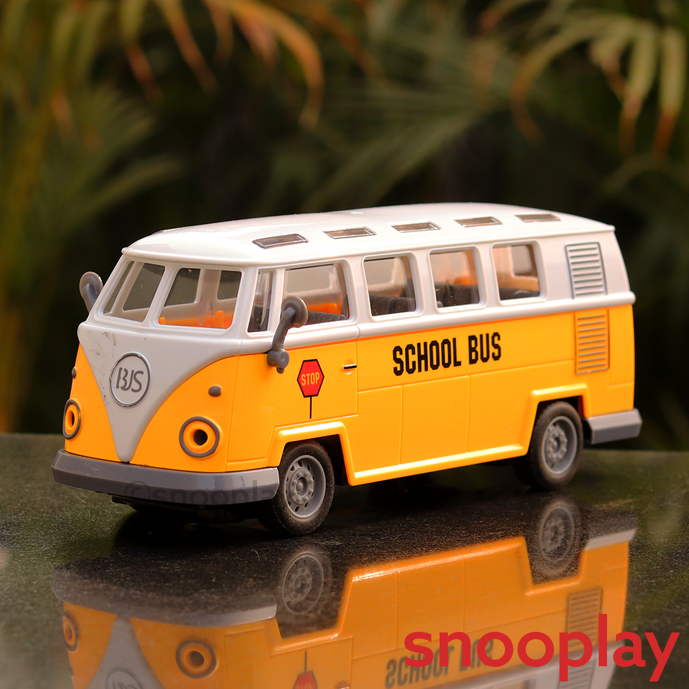 Remote Controlled City School Bus (Scale 1:30) - Assorted Colors and Designs