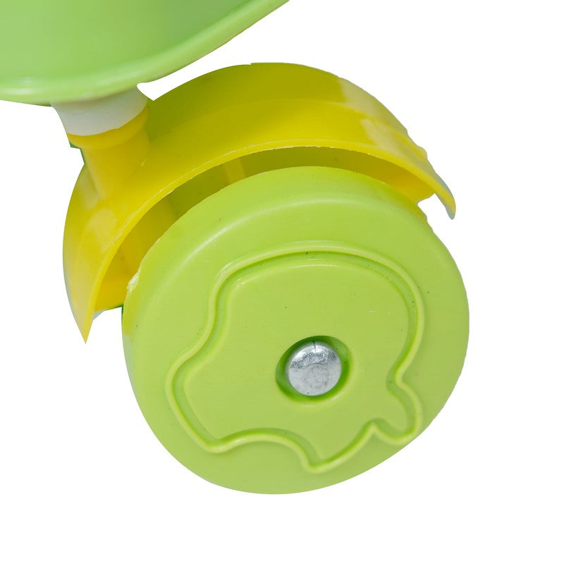 3 in 1 Scooter Style Wheels Potty Seat with Removable Tray and Cover  (9 Months - 1.5 Years) | Green