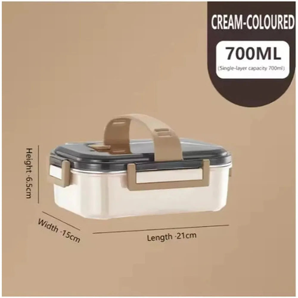CuddleNest Stainless Steel Double Layer Lunch Box - 700ml