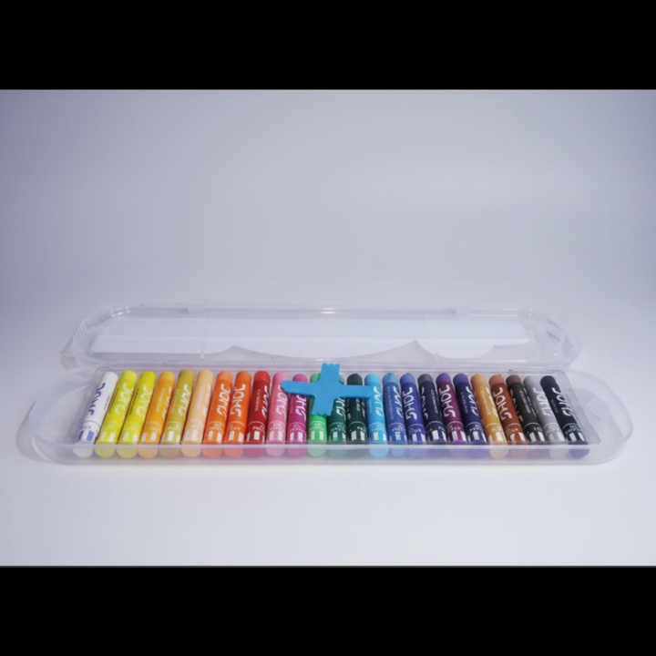 DOMS Oil Pastels – 25 Vibrant Shades with Scraping Tool
