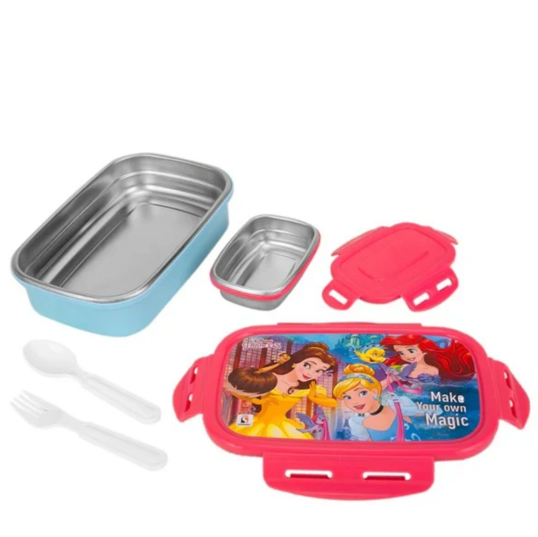 Original Disney Princess Stainless Steel Insulated Lunch Box - 700ml | Make Your Own Magic