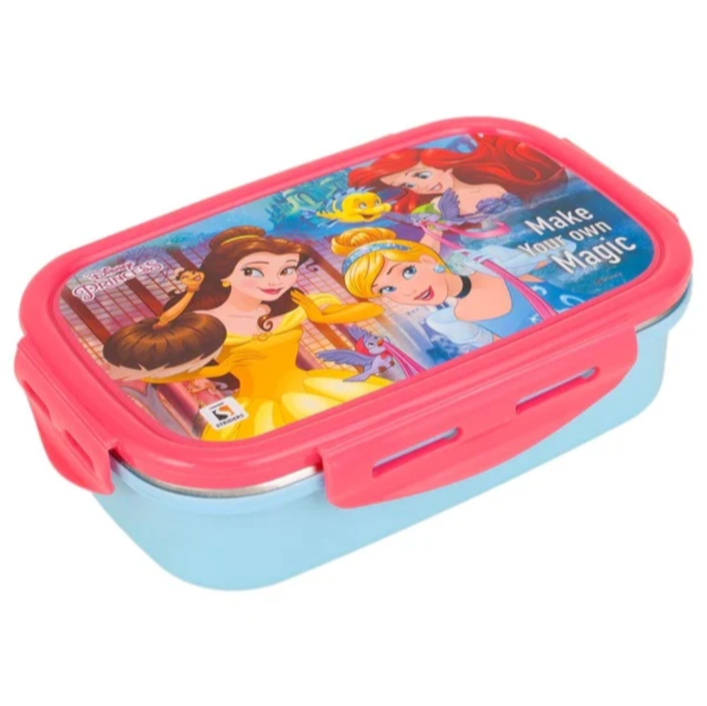 Original Disney Princess Stainless Steel Insulated Lunch Box - 700ml | Make Your Own Magic