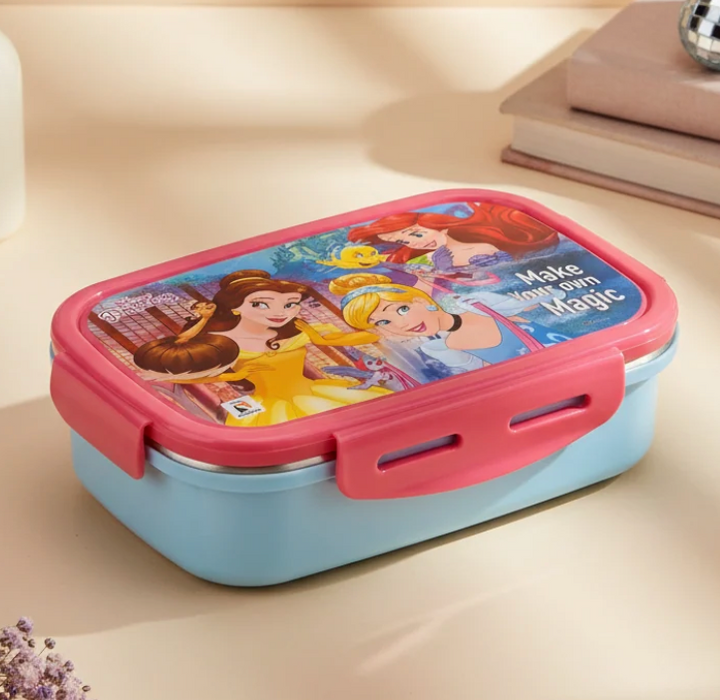 Original Disney Princess Stainless Steel Insulated Lunch Box - 700ml | Make Your Own Magic