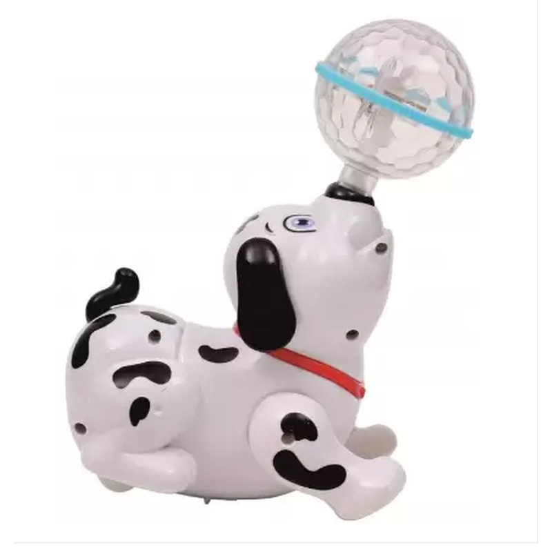 Battery Operated Dancing Dog with Vibrant Light & Music (6 Months-3 Years)