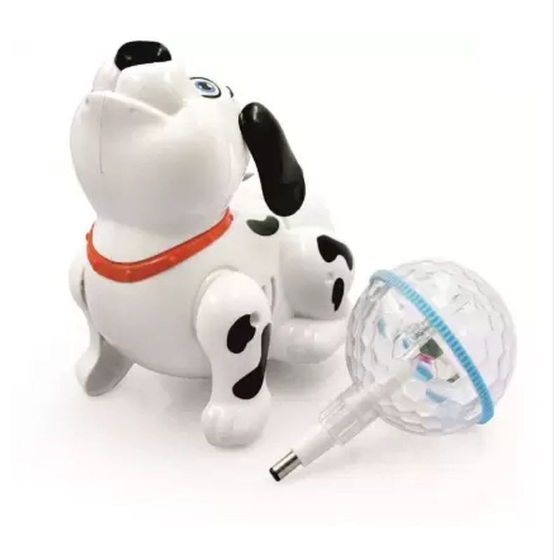 Battery Operated Dancing Dog with Vibrant Light & Music (6 Months-3 Years)