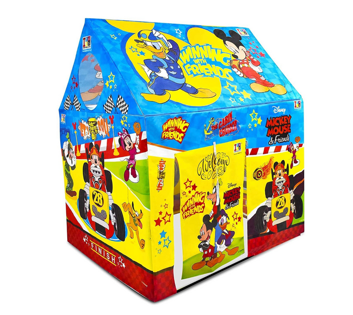Original & Licensed Disney Mickey Mouse Kids Tent House with LED Lights
