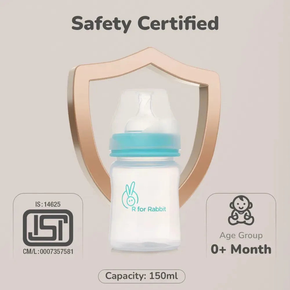 R for Rabbit Feeding Bottle - 150 ml PP | First feed