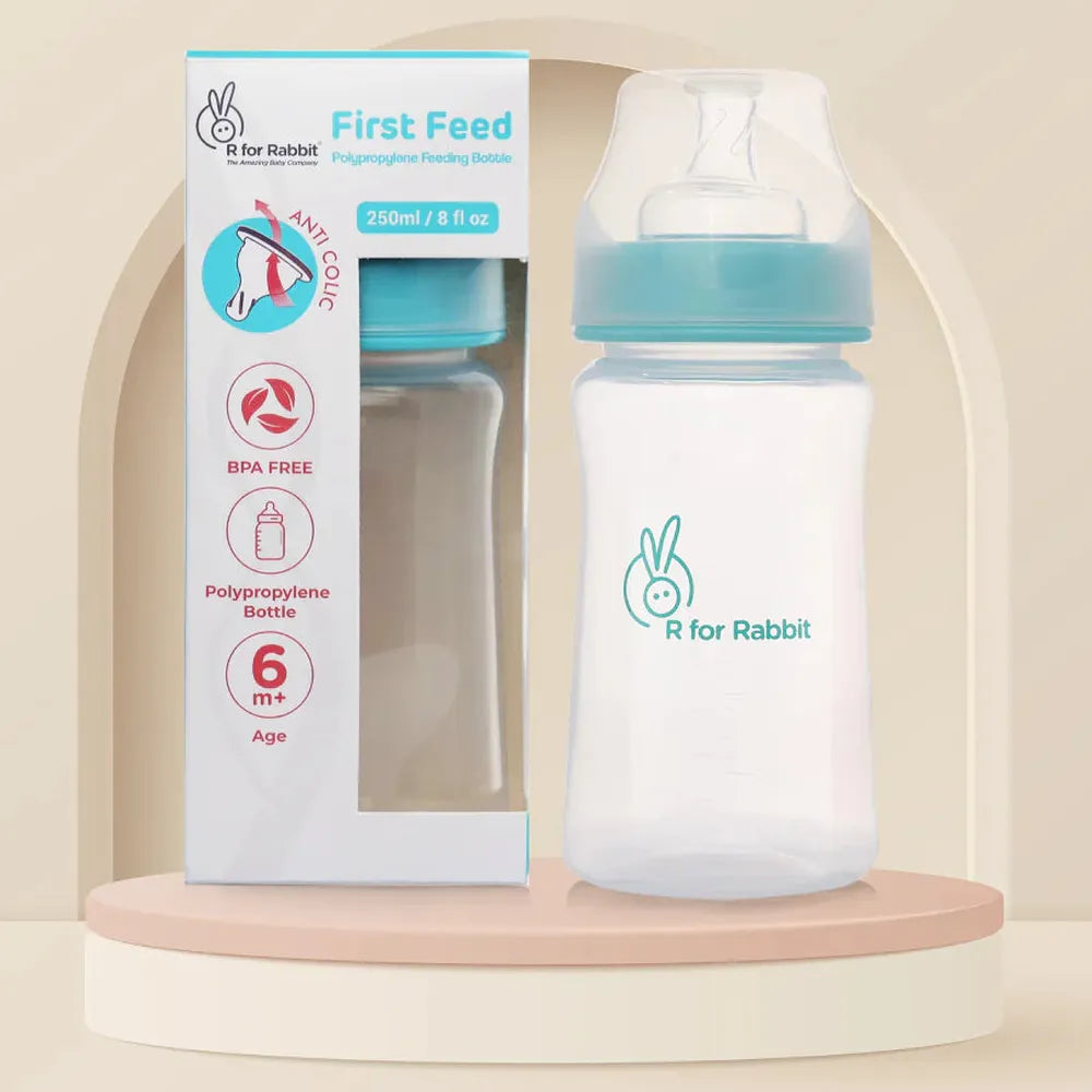 R for Rabbit Feeding Bottle - 250 ml PP | First Feed
