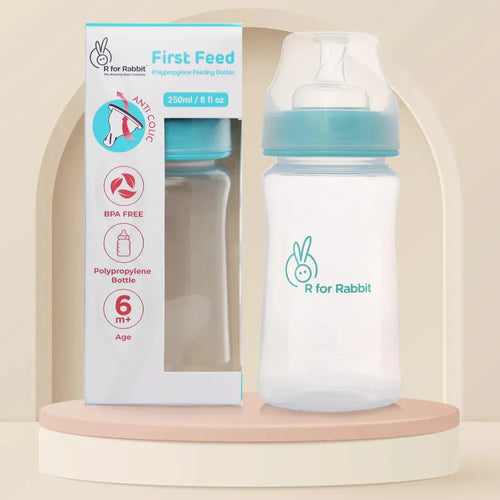 R for Rabbit Feeding Bottle - 250 ml PP | First Feed