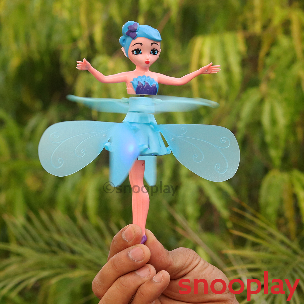 Sensor Powered  Flying Fairy Princess Aerocraft  - Doll (Assorted Colors)