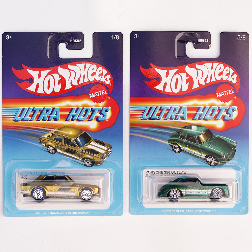 Set of Hot Wheels Car [HW 174]- '70 Ford Escort RS1600 Porsche 356  Outlaw COD Not Available