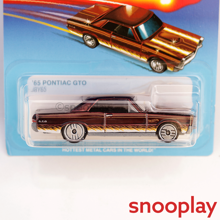 Set of 2 Hot Wheels Car [HW 177]-'65 Pontiac GTO & '81 Toyota Starlet KP61 | COD Not Available