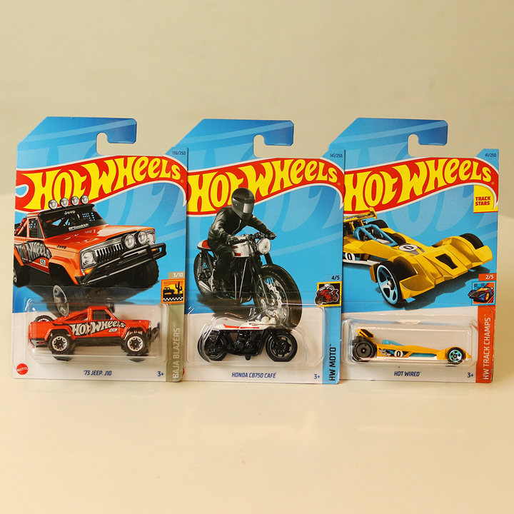 Set of 3 Hot Wheels Car [HW 93] - COD Not Available