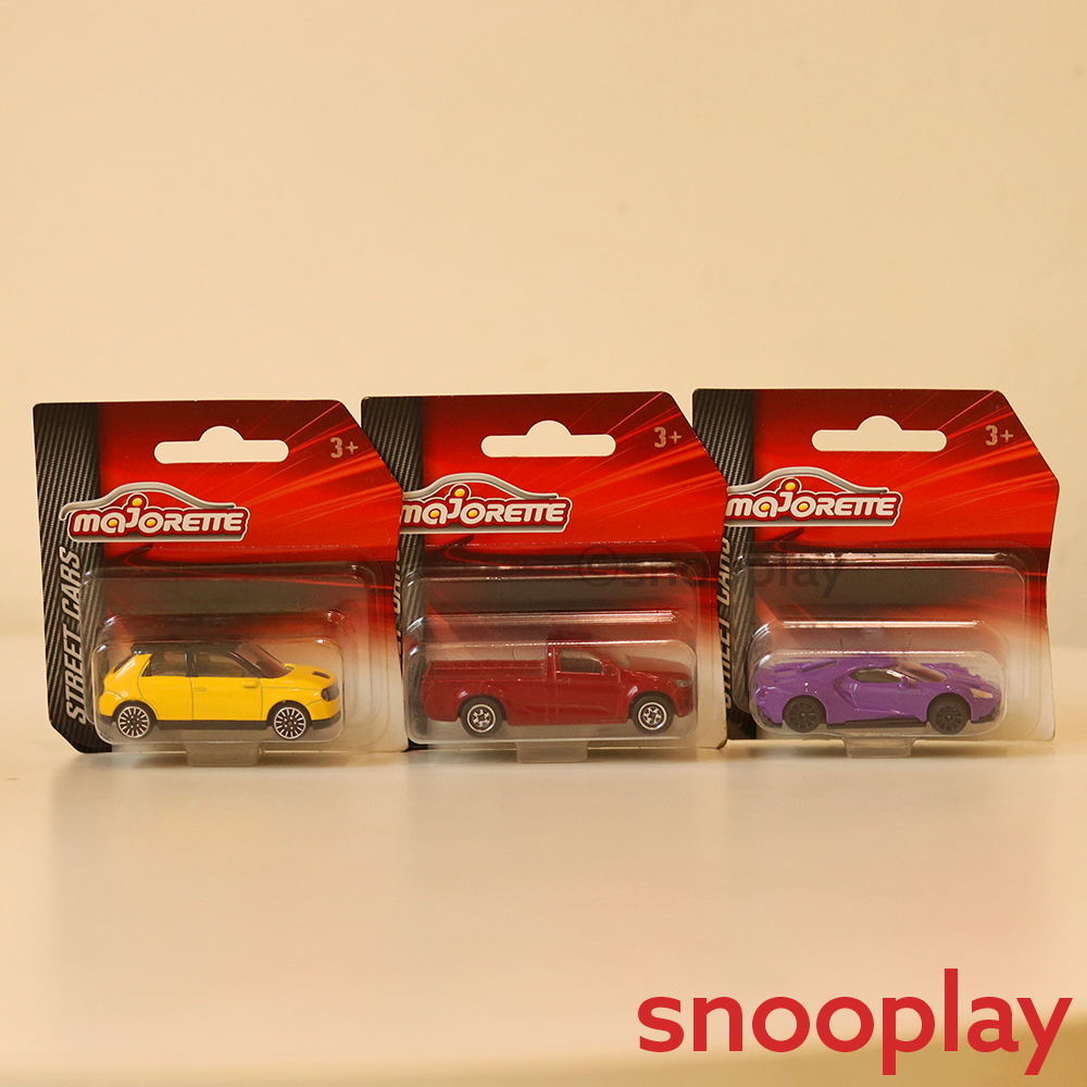 Set of 3 Licensed Diecast Street Cars [MJ 15] - Isuzu D-max , Ford GT, Honda E