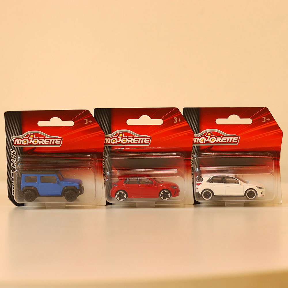 Set of 3 Licensed Diecast Street Cars [MJ 18] - Suzuki Jimny, Opel corsa , Hyundai i30 N