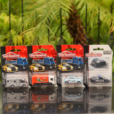 Set of 4 Licensed Diecast Service Vehicle Cars [MJ 3]