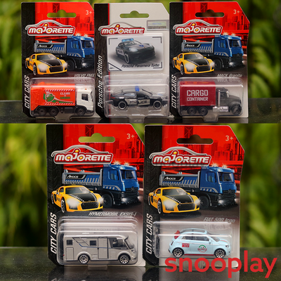 Set of 5 Licensed Diecast Service Vehicle Cars [MJ 2]