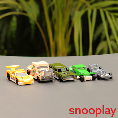 Set of 5 Alloy Diecast Cars Gift Pack