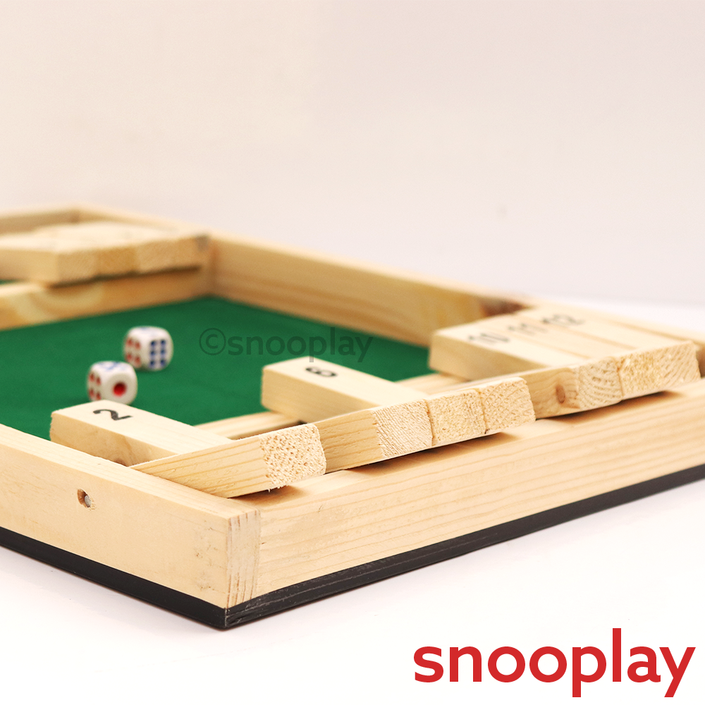 3 in 1 Shut The Box - Table Board Game