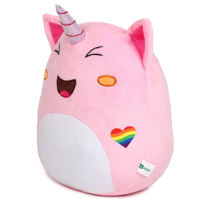 Playliens Plush Pillow Toys - Unicorn Iris (Pink)