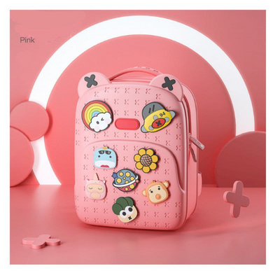 Silicone Eva Backpack With Brooches for Girls and Boys