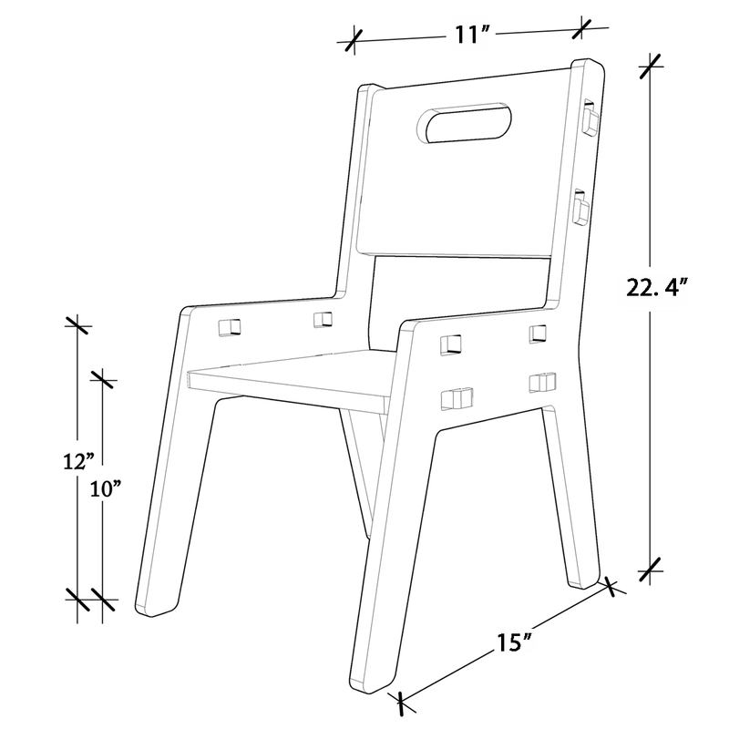 Silver Peach Chair (Natural) COD not available