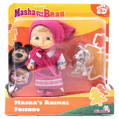 Masha with Her Animal Friends (Assorted Designs)