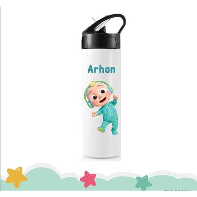 Personalised Sipper Bottle (With Straw) (Cod Not Available)