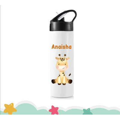 Personalised Sipper Bottle (With Straw) (Cod Not Available)