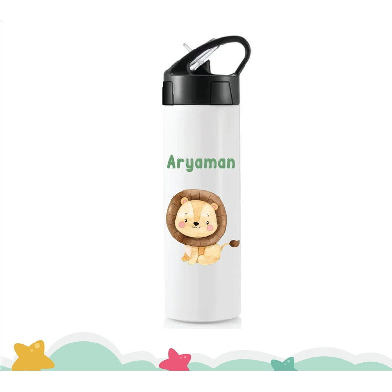 Personalised Sipper Bottle (With Straw) (Cod Not Available)