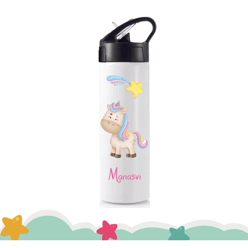 Personalised Sipper Bottle (With Straw) (Cod Not Available)