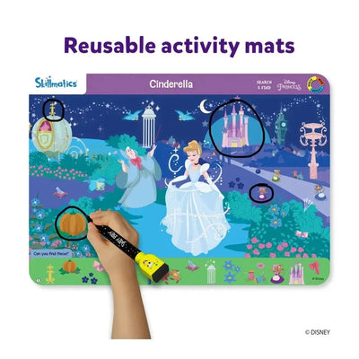 Search & Find - Disney Princesses Write and Wipe Activity Mats