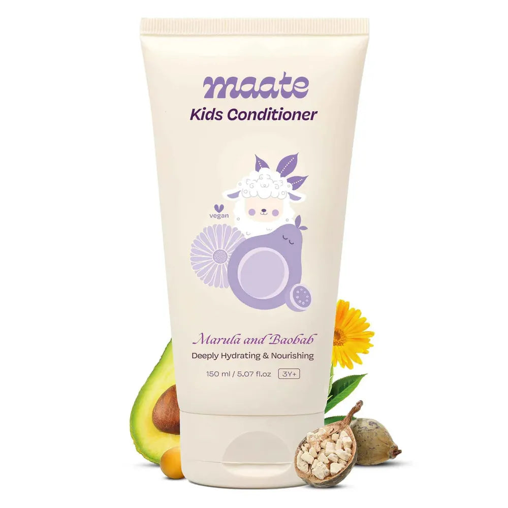 Maate Kids Conditioner - Naturally Nourish, Detangle, and Shine Kids' Hair - 150 ml