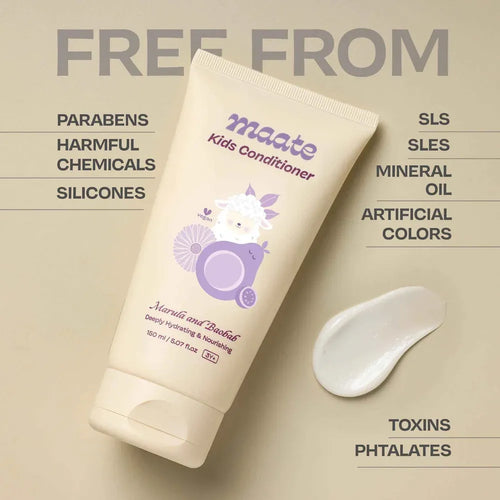 Maate Kids Conditioner - Naturally Nourish, Detangle, and Shine Kids' Hair - 150 ml