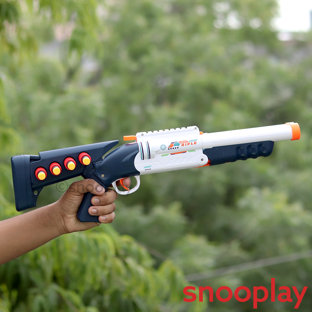 Play Run Double Barrel Dart Blaster - Realistic Shell Loading Action (8-12 Years)
