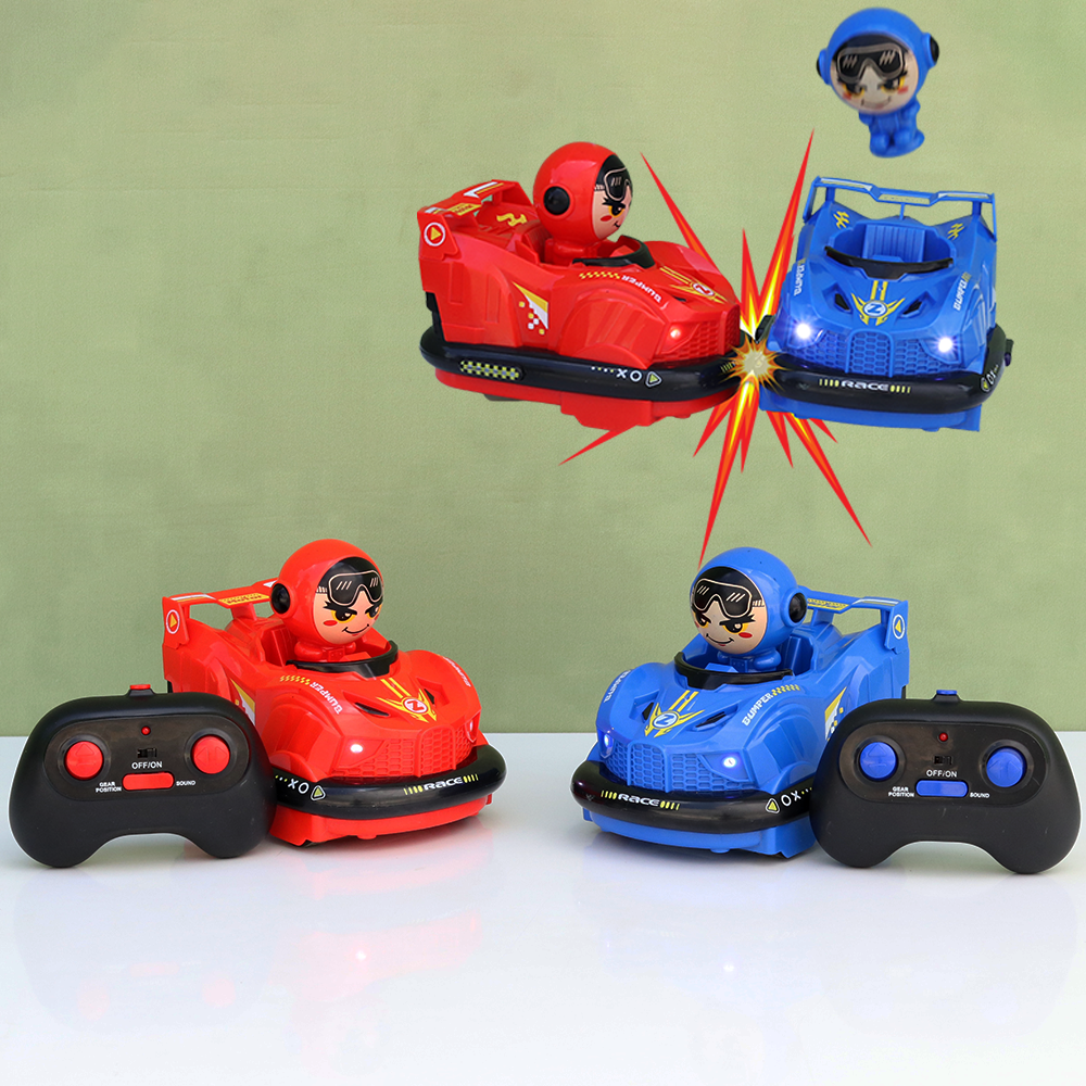 Buy Set of Remote Control Battle Bumper Cars Headlights, Sound