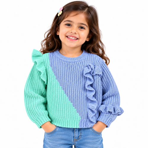 Mi Arcus Acrylic Rib Knit Sweater