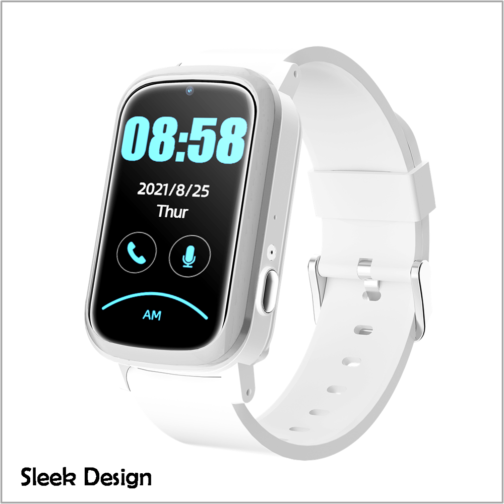 Elegant Smartwatch with 4G Video Call, GPS Tracking and Parental Control