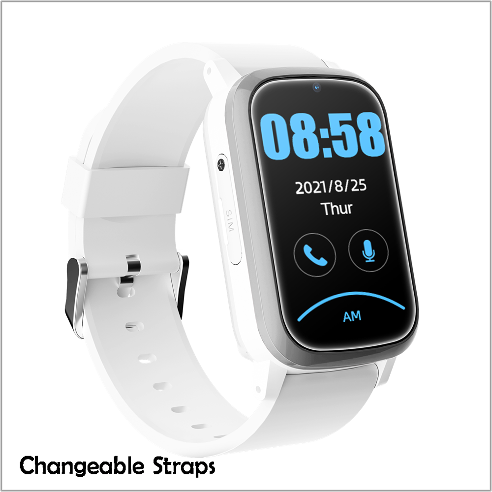 Elegant Smartwatch with 4G Video Call, GPS Tracking and Parental Control