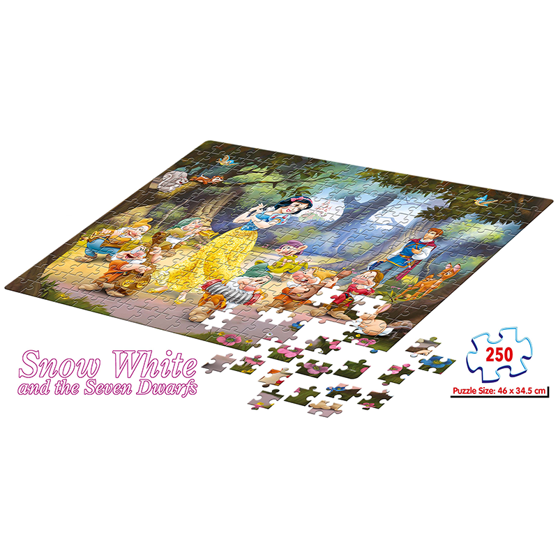 Snow White & The Seven Dwarfs - 250 Pieces Puzzle