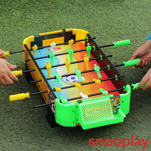 Play Zing 3 in 1 Table Top Small Foosball Game with Quick Spins & Rapid Goals (5-10 Years)
