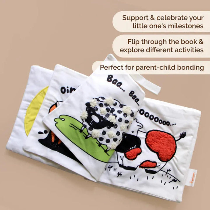 Shumee Baby's First Soft Cloth Book (8 Months-2 Years)