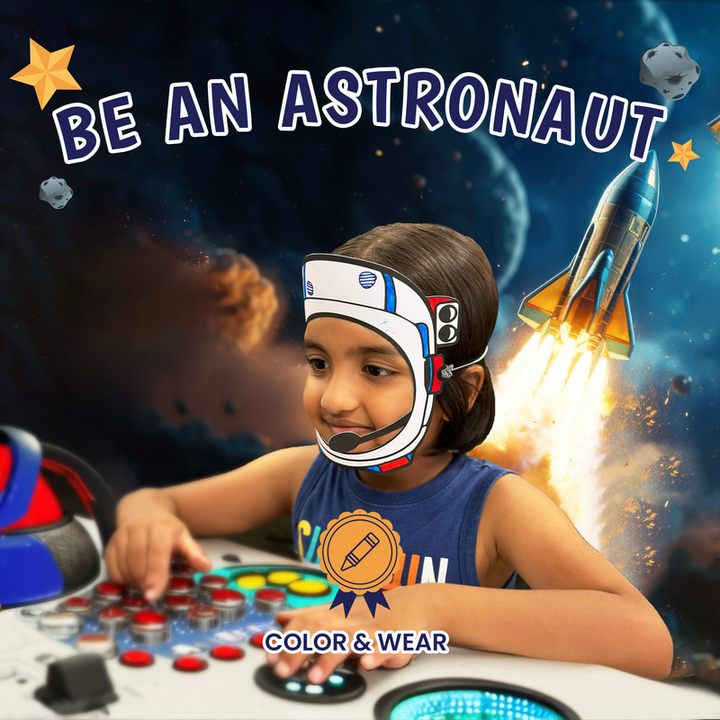 Space Safari : A 4-in-1 DIY Craft Box for Kids