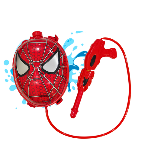 Star Toys Spidy Theme Backpack Water Blaster Pichkari | Powerful High Pressure Tank Spray