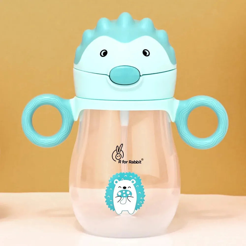 R for Rabbit Spikey Baby Straw Sipper Bottle - 320 ml