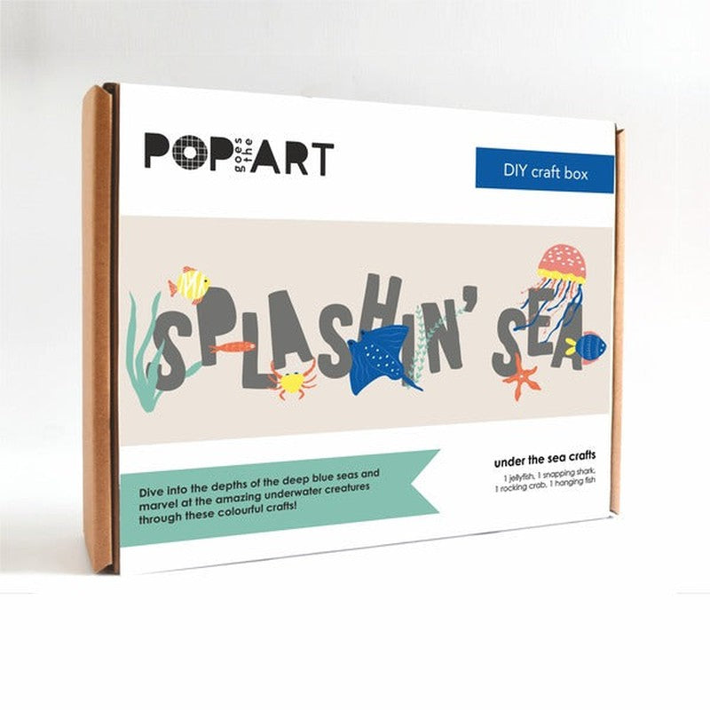 DIY Craft Box for Kids - Splashin' Sea