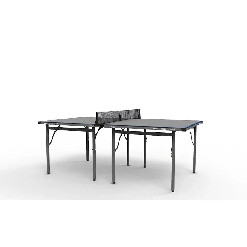 Stag Iconic Midi Blue & Grey Table Tennis Table - COD Not Available